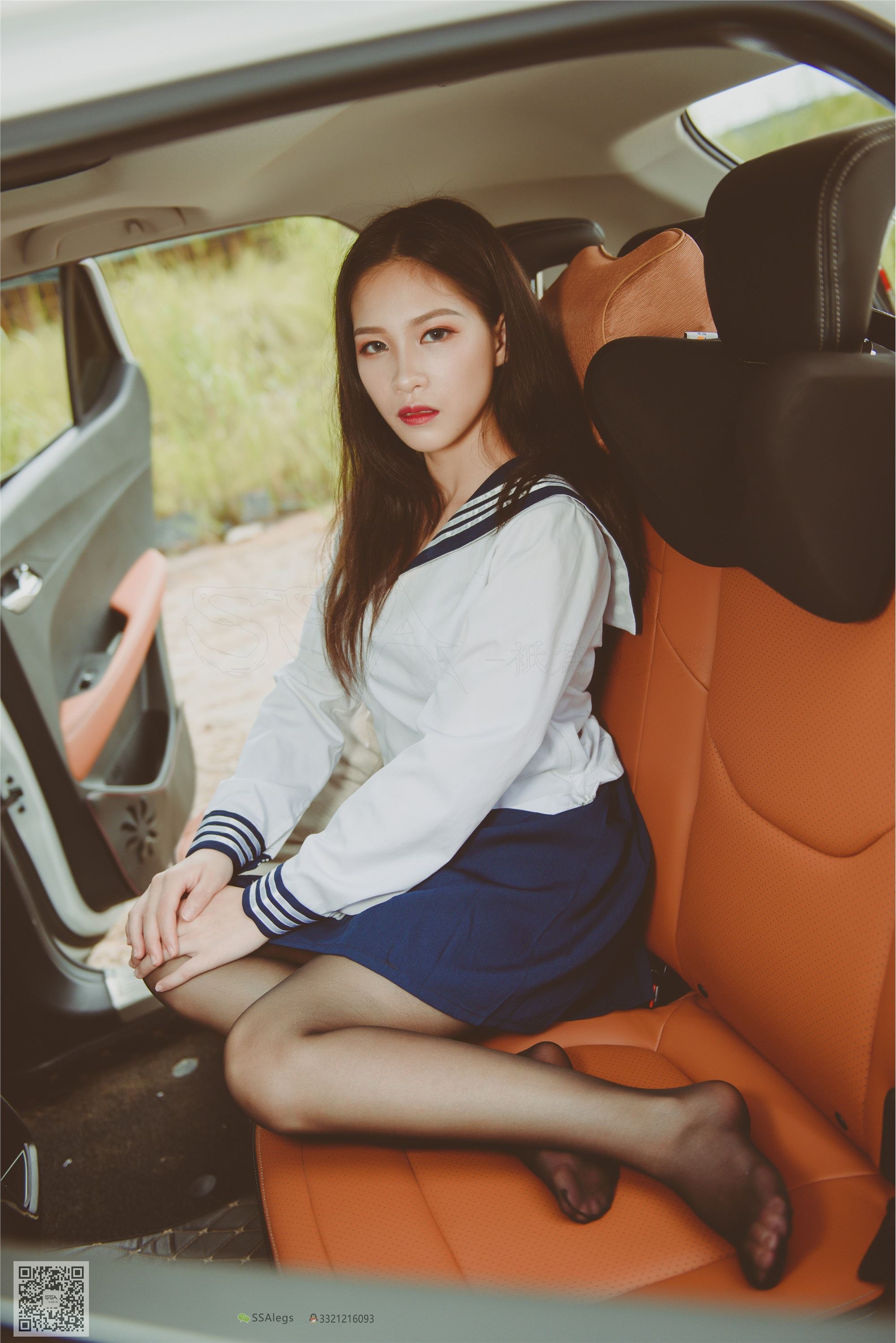 SSA丝社 NO.017 佳佳 小丝妹佳佳练车记